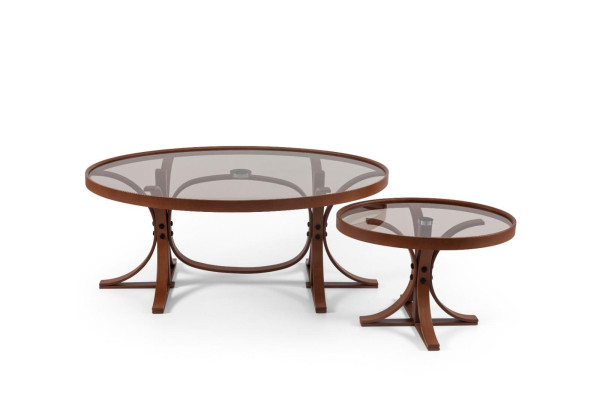 2 mesas de centro de lujo para sala de estar, muebles de diseñador modernos.
