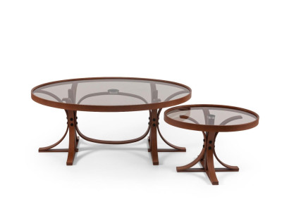 2 mesas de centro de lujo para sala de estar, muebles de diseñador modernos.