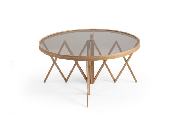 Mesa de café de diseño de lujo, mesa de sofá de diseño, configuración de diseñador de sala de estar.