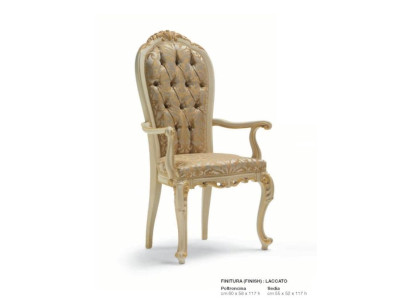 Silla de comedor Silla de comedor Sillón de comedor Asiento de lujo Sillas de madera Tela