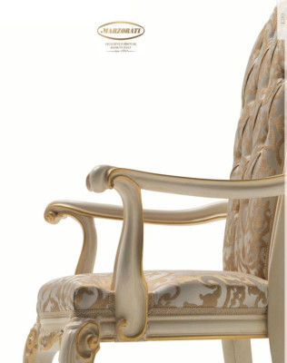 Silla de comedor Silla de comedor Sillón de comedor Asiento de lujo Sillas de madera Tela