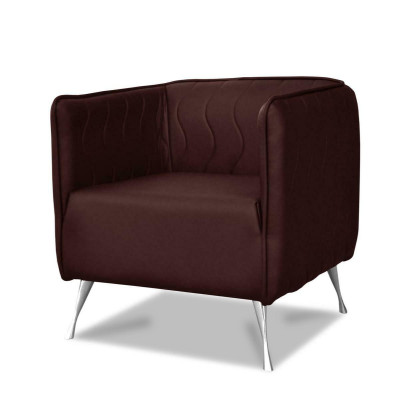 Diseño de sillón de salón, silla de comedor, silla reclinable, sillón de descanso acolchado, silla de gastronomía.