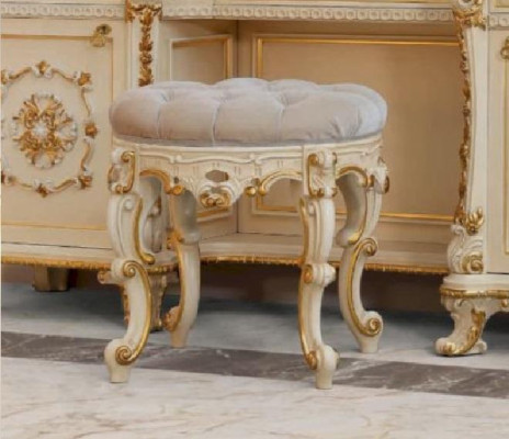 Taburete Chesterfield de lujo, taburete auxiliar para sala de estar, asiento acolchado para dormitorio.