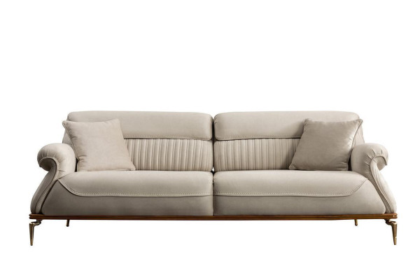 Sofá de 3 plazas, muebles de sala de estar en comodidad y estilo en un conjunto