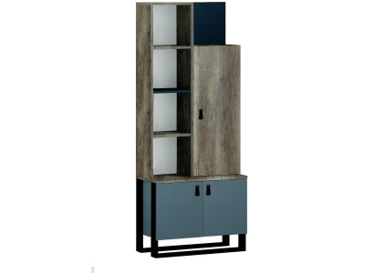 Estantería de madera para habitación juvenil, mueble de estantería, muebles de diseño moderno nuevos.