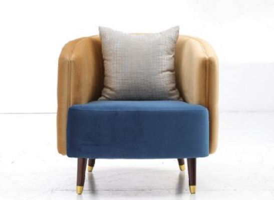 Sillón Sofá Tapizado Diseñador Textil Asiento Tapizado Sofá Uniplaza Nuevo