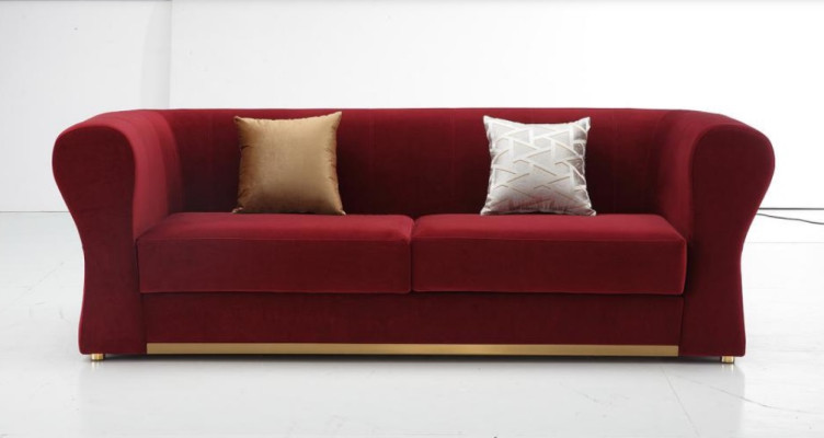 Conjunto de sofás 4+3+2 plazas sofá paisajístico moderno de diseño nuevo.