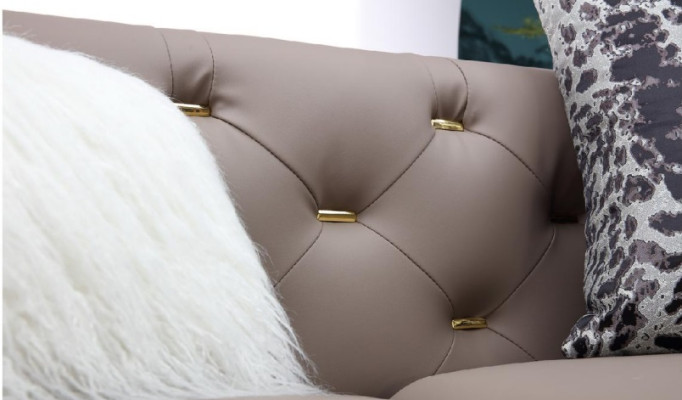 Sofá 3 plazas moderno conjunto de sala de estar sofá de diseñador textil nuevo