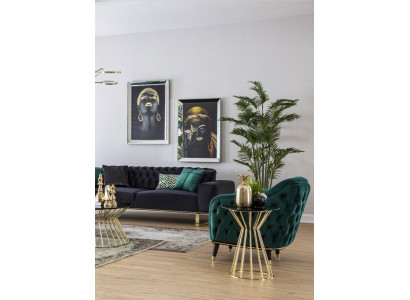 Chesterfield Club Sessel Sofá Muebles Decoración Relax Asiento individual