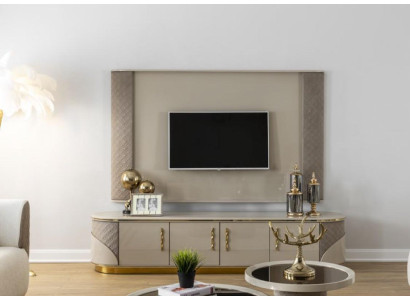 Moderno armario de TV de lujo Estilo elegante RTV para sala de estar Aparador de TV NUEVO