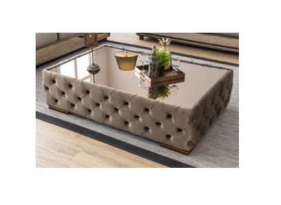 Lujo Clásico Mesa de centro Diseño Mesas Madera Sala de estar Auxiliar Nuevo