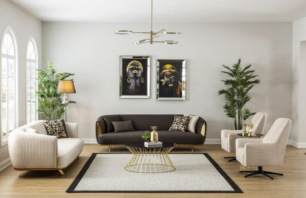 Sofá de cuatro plazas xxl muebles sala de estar sofás sofá acolchado sofás grandes
