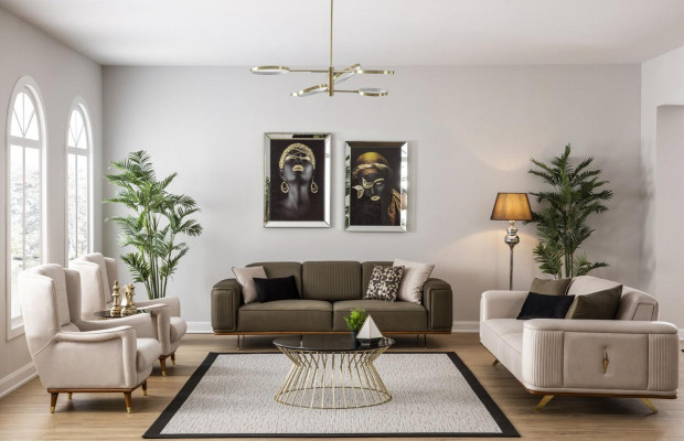 Silla moderna de lujo de una plaza para el salón. Sofa de una plaza. Nuevo.