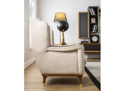 Silla moderna de lujo de una plaza para el salón. Sofa de una plaza. Nuevo.