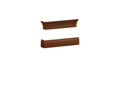 Cubierta exterior de pared para armario de esquina o armario de sistema L, R BA-28