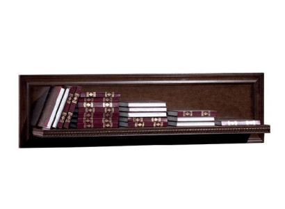 Sala de estar XXL, estantería de libros de madera maciza, 131 cm, estantería modelo V-P1.