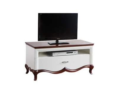 Madera maciza de madera hecho a mano clásico soporte de TV RTV gabinete de TV MI-RTVA