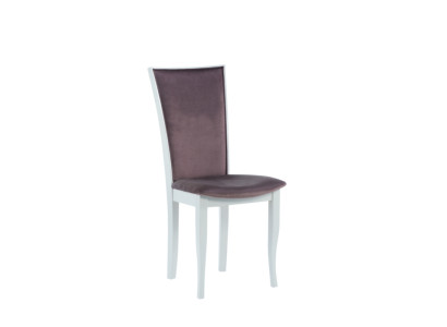 Silla de diseño de lujo tapizada sillas asiento respaldo oficina madera comedor