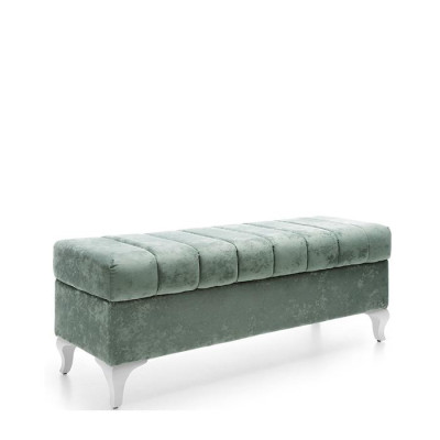 Taburete de diseñador Chaiselounge Sala de estar Banco moderno Reposapiés 140 x 43 cm Nuevo