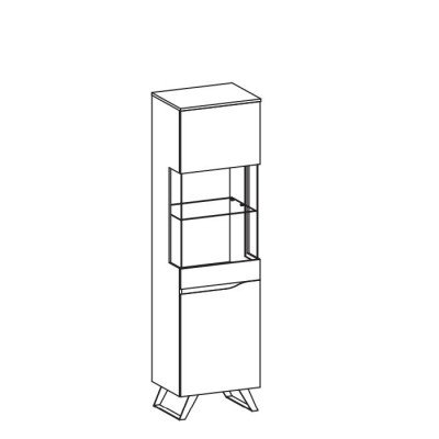 Moderno vitrina de vidrio estantes de madera armario de diseñador vitrinas estantes gabinetes nuevos