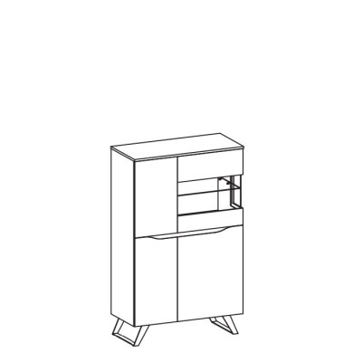 Lujo Vidrio Moderno Vitrina Madera Armario de Diseñador Estantes para Vitrina Estantes Armarios