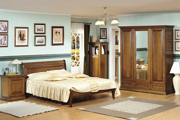 Cómoda clásica armario vitrina aparador macizo Italia muebles nuevos