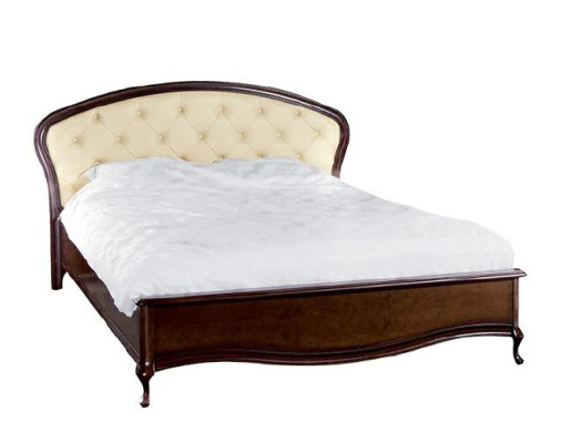 Cama Cama de matrimonio Cama doble Chippendale Cama king-size Colonial Dormitorio Modelo V-O-N