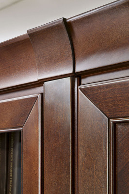 Sistema de oficina Mueble vitrina archivador clásico de madera Aparador Decorativo Estante