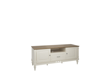 Mueble de televisión RTV FL-RTVD con tablero y armario para TV.