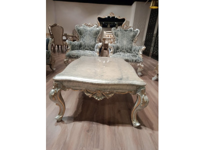 Trono clásico Sillón Muebles Barroco Sillón Chesterfield de terciopelo