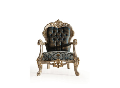 Barroco Chesterfield sillón tapizado clásico de una plaza sofá couch