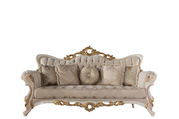 Sofá clásico conjunto de sala de estar muebles mobiliario 3+1 sofá de asientos