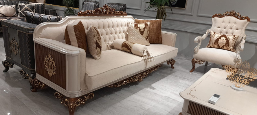 Sillón Chesterfield Barroco Sofá Muebles Decoración Sofás Silla