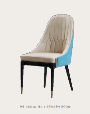 Comedor 1x Juego de sillas de silla Asiento Verdadero Sillas Acolchadas Diseñador de respaldo Silla de madera Nueva