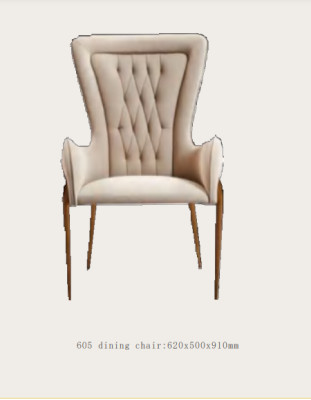 Silla Sillón 1x comedor Sala de estar Asiento Silla tapizada Lujo Cuero Televisión
