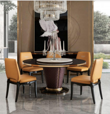 Silla de diseño de lujo tapizada, silla de respaldo, 1 sillón para sala de estar y comedor.
