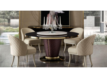 Silla 1x sala de estar acolchada silla de comedor sillón de cuero de lujo de salón de televisión.