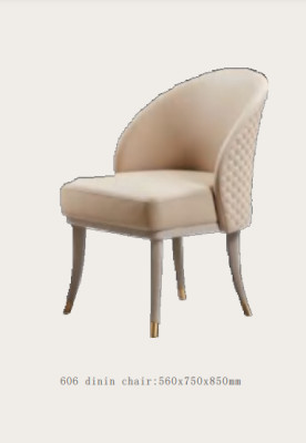Silla 1x sala de estar acolchada silla de comedor sillón de cuero de lujo de salón de televisión.