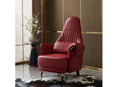 Sillón Diseño Sofá Relax Salón Cuero Lujo Club de Televisión Tapizado