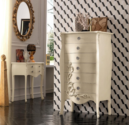Cómoda de lujo Aparador Sideboard Estilo art déco Cómodas Muebles de lujo italianos