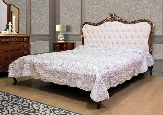 Doble cama camas dormitorio camas de diseño Muebles Vaccari cama de madera maciza Nueva