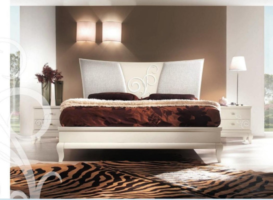 Cama Camas dobles Estructura de cama moderna Camas de hotel de madera Marco de cama Dormitorio