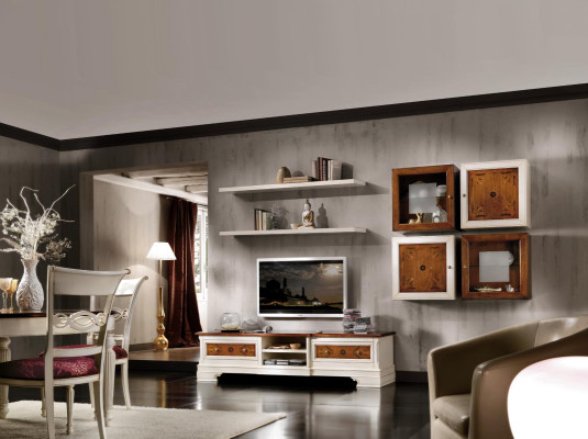 Mueble de salón, conjunto de sala de estar, vitrina, armario, conjunto de estanterías de pared, estantería de sala de estar, estante de televisión.