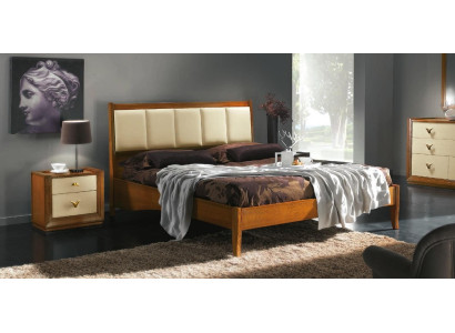 Juego de lujo de 3 piezas para dormitorio cama mesita de noche camas dobles marco de cama de madera nuevo