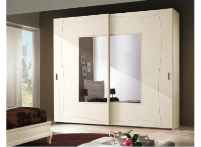 Armarios armario de dormitorio con puertas correderas armario de pared diseño de madera