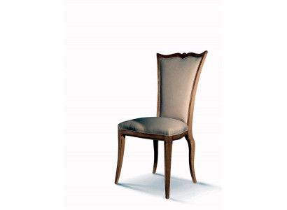 Sillas acolchadas 1x Sillón Sala de estar comedor Tela Silla de diseñador de lujo