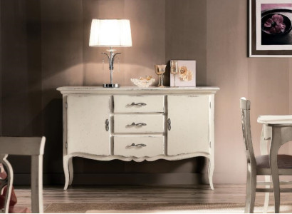 Cómoda Dormitorio de lujo Diseño de madera Aparador Lado Nuevo Cómoda Armario Estante