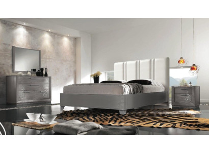 Dormitorio Cama Mesita de noche Grupo de camas Camas dobles Estructura de cama Juego de 3 piezas Nuevo