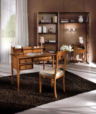 Escritorio del secretario Estilo italiano Muebles de madera maciza Mesa