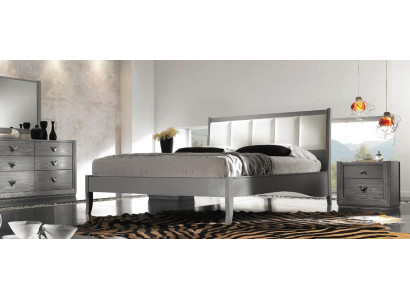 Cama tapizada Camas Cama Tapizado Diseñador Hotel Doble Diseño Marco de cama de madera Nuevo